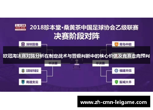 欧冠淘汰赛对阵分析在制定战术与晋级判断中的核心价值及竞赛走向预判