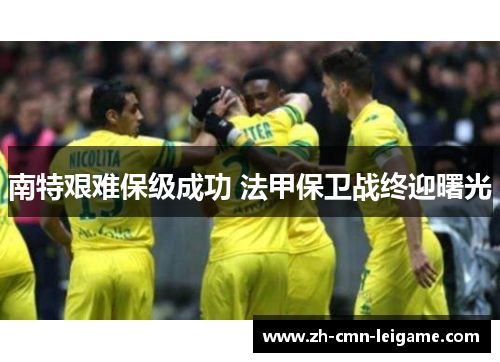 南特艰难保级成功 法甲保卫战终迎曙光